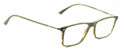 Giorgio Armani Eyeglasses AR 7037 5571 Matte Green Horn 55mm