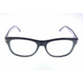 GUCCI 1052 Eyeglasses 0HDR Black/Gunmetal 53-17-140