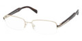 PRADA Eyeglasses PR 58NV ZVN1O1 Pale Gold 52MM