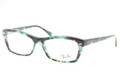 Ray Ban RB 5255 Eyeglasses 5949 Blue Havana 53-16-135