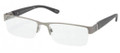 Polo Eyeglasses PH 1117 9157 Brushed Dark Gunmtl 58MM
