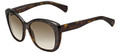 Alexander McQueen 4193 Sunglasses 086CC Dark Havana