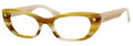 Balenciaga 0086 Eyeglasses 0UI4 Horn Milk