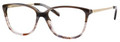 Balenciaga 0108 Eyeglasses 08I8 Br Striped Gold Red