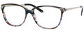 Balenciaga 0108 Eyeglasses 08O0 Gray Striped Palladium
