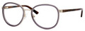 Balenciaga 0109 Eyeglasses 08O3 Gray Gold Horn Br