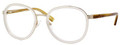 Balenciaga 0109 Eyeglasses 08O5 Beige Gold Horn