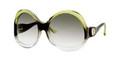 Balenciaga 0003-N Sunglasses 0HEVYR Grn-Dark Grn Transp
