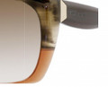 Balenciaga 0081 Sunglasses 0ITC0D Br Horn Olive