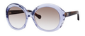 Balenciaga 0123 Sunglasses 003P02 Transp Blue