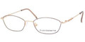 LIZ CLAIBORNE 242 Eyeglasses 0FJ4 Gold 51-17-135