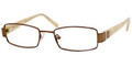 Liz Claiborne 341 Eyeglasses 01B0 Light Gold Pearl (5419)