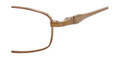 Liz Claiborne 342 Eyeglasses 01B0 Light Gold Pearl (5218)
