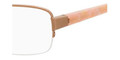 Liz Claiborne 343 Eyeglasses 01B2 Dusty Rose (5417)