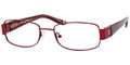 LIZ CLAIBORNE 348 Eyeglasses 0FF2 Ruby 53-18-135