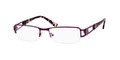 LIZ CLAIBORNE 351 Eyeglasses 0NJR Purple 53-18-135