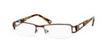 LIZ CLAIBORNE 351 Eyeglasses 0NWD Matte Br 53-18-135