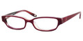 LIZ CLAIBORNE 357 Eyeglasses 0FS9 Merlot Rose 51-16-135