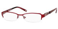 LIZ CLAIBORNE 358 Eyeglasses 0FC9 Red Rose 50-16-135