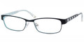 LIZ CLAIBORNE 362 Eyeglasses 01S6 Blk Blue 54-16-135