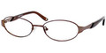 LIZ CLAIBORNE 371 Eyeglasses 0FQ7 Antique Copper Br 52-17-135