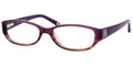 LIZ CLAIBORNE 375 Eyeglasses 0R3Y Violet Br 54-16-135