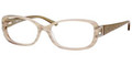 LIZ CLAIBORNE 376 Eyeglasses 0JET Cream Pearl 54-15-135
