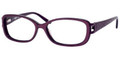 LIZ CLAIBORNE 376 Eyeglasses 0N2M Pearl Purple 54-15-135