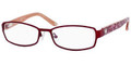 LIZ CLAIBORNE 378 Eyeglasses 0FF2 Ruby 52-17-135