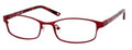 LIZ CLAIBORNE 384 Eyeglasses 0FC9 Red Rose 53-17-135