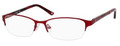 LIZ CLAIBORNE 385 Eyeglasses 0FC9 Red Rose 53-16-135