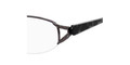 Liz Claiborne 415 Eyeglasses 02A6 Dark Gray (5018)