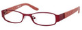 LIZ CLAIBORNE 420 Eyeglasses 0FC9 Red Rose 47-17-135