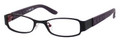 LIZ CLAIBORNE 420 Eyeglasses 0FS2 Blk Wild Plum 47-17-135