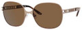 LIZ CLAIBORNE 545/S Sunglasses 1B0P Gold 59-17-135