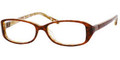 SAKS FIFTH AVENUE 229 Eyeglasses 0EC8 Br Marble 52-15-135
