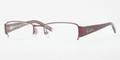 Anne Klein 9124 Eyeglasses 575S Satin Burgundy (5018)