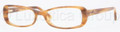 ANNE KLEIN AK 8107 Eyeglasses 221 Amber Horn 49-16-135