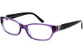 RALPH LAUREN RL 6081 Eyeglasses 5242 Transp Violet 52-16-140