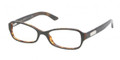 RALPH LAUREN RL 6082 Eyeglasses 5260 Blk Havana 50-16-135