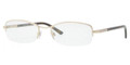 Burberry BE1210 Eyeglasses 1002 LIGHT GOLD (5118)