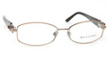 BVLGARI BV 2119B Eyeglasses 266 Brown/Pale Gold 53mm