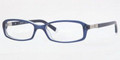 DKNY DY 4617 Eyeglasses 3518 Transp Blue 50-16-135