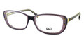 D&G DD1226 Eyeglasses 1983 VIOLET ON LILAC (5016)