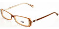 D&G DD 1227 Eyeglasses 1981 Br On Powder 49-16-135
