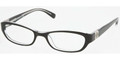 TORY BURCH TY 2009 Eyeglasses 541 Blk Crystal 50-18-135