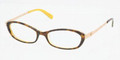 TORY BURCH TY 2019 Eyeglasses 984 Tort Yellow 49-16-135