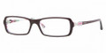 Vogue VO2673 Eyeglasses 1882 TOP PLUM/FLOWERS TRANS (5016)