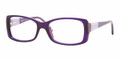 Versace VE3121B Eyeglasses 774 DARK VIOLET TRANSPARE (5416)