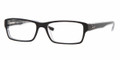 Ray Ban RX5169 Eyeglasses 2034 TOP Blk ON Transp (5216)